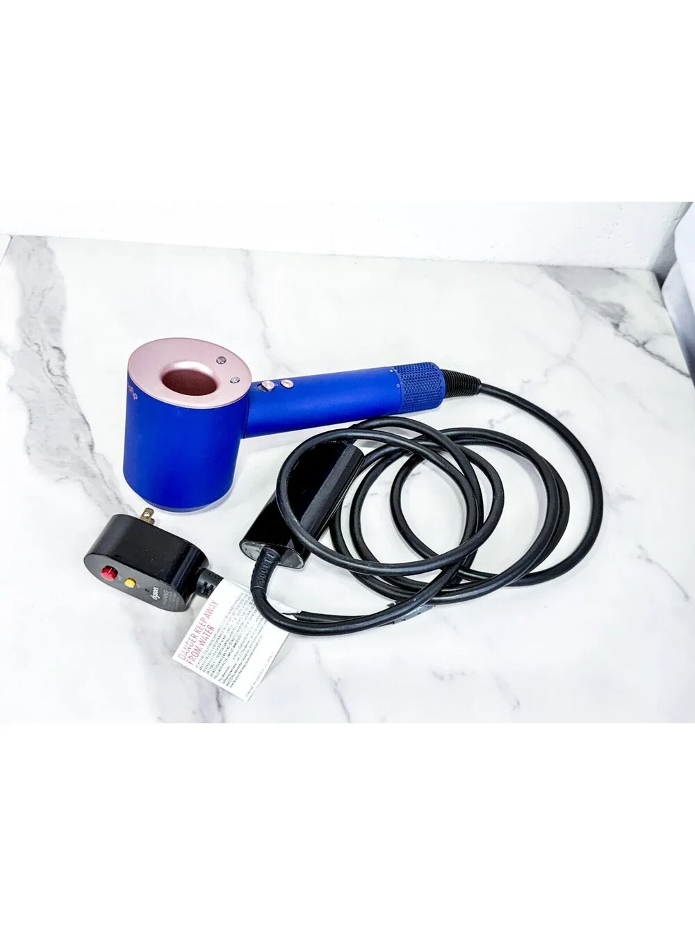 Dyson Supersonic Hair Dryer HD07 Blue and Rose Gold